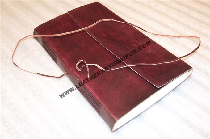 Art Leather Journal : Leather-Plain-Note-Book